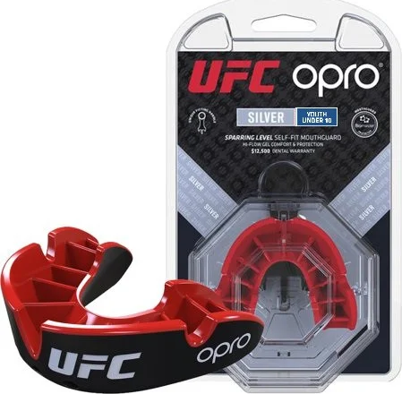 Капа OPRO Junior Silver  UFC Hologram