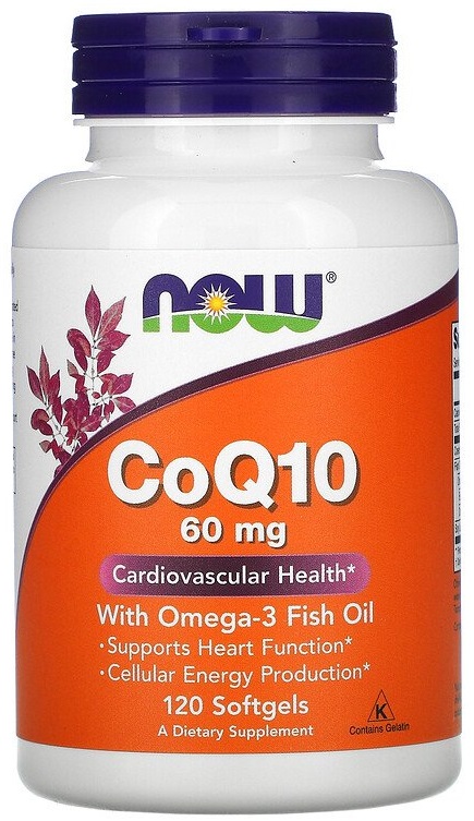 CoQ10 60 mg with Omega-3
